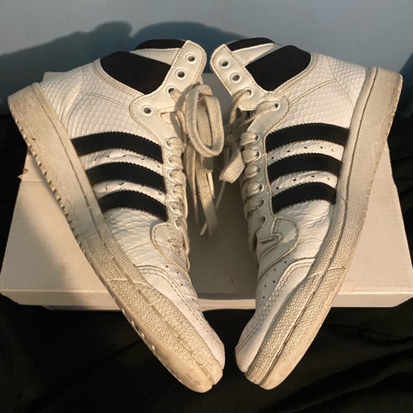 Adidas Top Ten Running White/Core Black - Picture 4 of 8